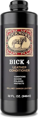 Miniatura 10 de Bick 4 Acondicionador de Cuero y Limpiador de Cuero 2 oz - No Oscurecerá el Cuero - Seguro para Ropa de Cuero, Muebles, Chaquetas, Zapatos