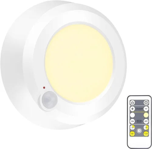 Miniatura 13 de BIGMONAT: lámpara LED de techo inalámbrica, luz de ducha RGB accionada a pilas con control remoto y temporizador, cambio de color, regulable