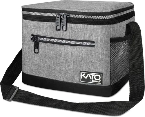 Miniatura 20 de Tirrinia Lonchera aislada para hombres/mujeres, bolsa de almuerzo a prueba de fugas para escuela y trabajo, bolsa de almuerzo grande para niños