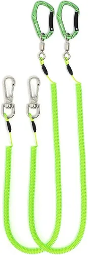 Miniatura 17 de HERCULES M4 Fishing Lanyard, Fishing Pole Tether, Kayak Paddle Leash, Heavy Duty Retractable Coiled Lanyard for Fishing, Rods, Pliers, Boating