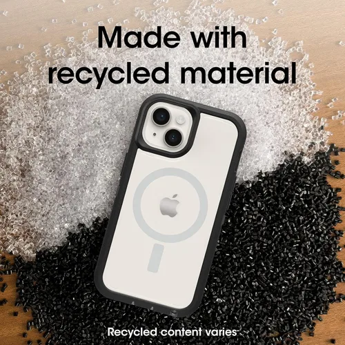 Miniatura 7 de OtterBox Funda para iPhone 14 y iPhone 13 Defender Series XT, cristal negro, sin pantalla, resistente, se ajusta a MagSafe, accesorio con cordón