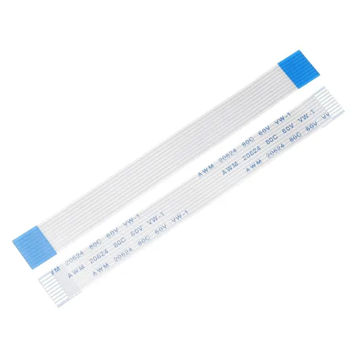 Miniatura 24 de uxcell Cable plano flexible, 5.906 in, 0.039 in, 4 pines, FPC FFC, cable de cinta flexible para TV LCD, audio de automóvil, reproductor de DVD, 10