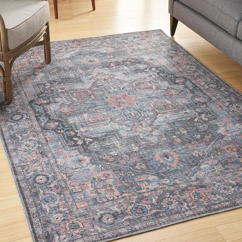 Miniatura 55 de Nourison Home New Concept - Alfombra lavable de 2 pies 2 pulgadas x 8 pies, fácil de limpiar, no se desprende, para dormitorio, sala de estar