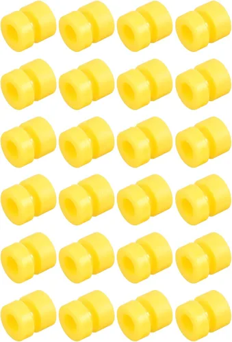 Miniatura 7 de MECCANIXITY Bolas de goma antivibración RC para control remoto F4 F7 controlador de vuelo M2x6.0.236 in bolas de absorción de impactos (amarillo)