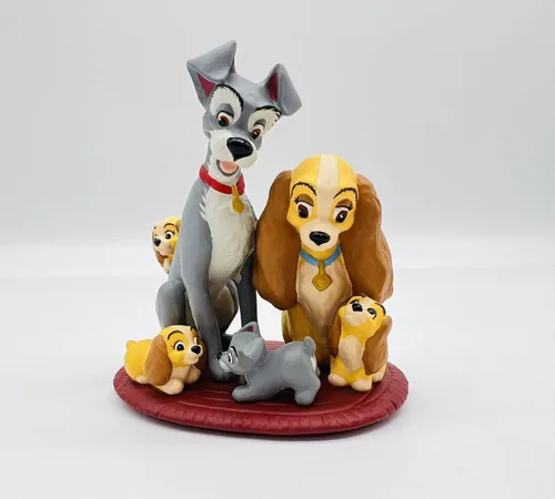 Baby Cakes - Adorno de recuerdo de Hallmark de 1999 Lady & the Tramp the Family Retrato de Disney