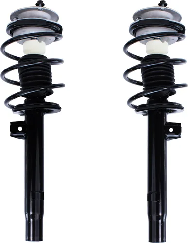 Miniatura 31 de Detroit Axle - 4WD 2 puntales delanteros para Nissan TITAN Pathfinder Armada INFINITI QX56 puntales completos con muelles helicoidales de reemplazo
