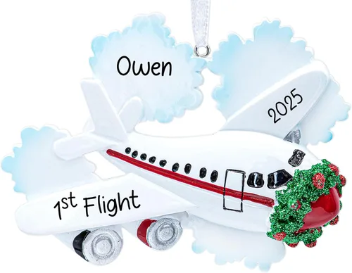 Miniatura 10 de Adorno de Navidad personalizado de crucero 2025 Decoración de árbol de Navidad de viaje de vacaciones de crucero – Regalo de recuerdo de carnaval