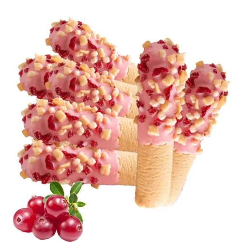 Galletas, colorido sándwich sándwich de yogur de fresa sabor a nuez 3.28oz/93g, arándano, almendra, nuez de arroz crujiente tres tipos de nueces