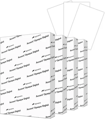 Miniatura 2 de Accent 121918C - Papel de cartulina opaco de color crema de 11 x 17 pulgadas, 100 libras, 9.56 oz/m², 700 hojas (4 resmas), cartulina pesada súper