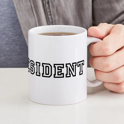 Miniatura 6 de CafePress MR. PRESIDENT - Taza de café de cerámica (11.0 fl oz)