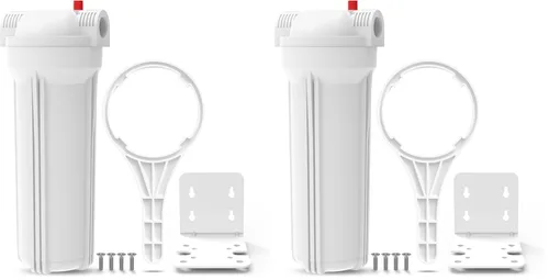 Miniatura 10 de SimPure Carcasa del filtro de agua para toda la casa (DB10P), carcasa universal de filtro de sedimentos y carbón de 10" x 4.5", sistema
