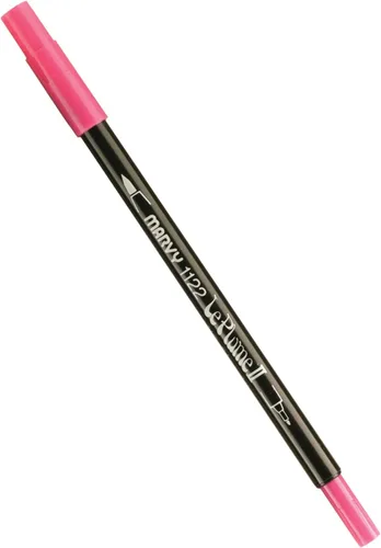 Miniatura 35 de Uchida 1122-C-3 Marvy Extra Fine Tip Le Plume II Rotulador de doble punta, azul