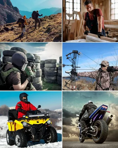 Miniatura 7 de KUMGIM Guantes tácticos para hombres y mujeres, guantes de motocicleta negros para pantalla táctil con carcasa dura para Airsoft, paintball