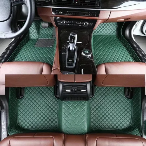 Miniatura 30 de FOURESSPA - Tapetes personalizados para automóvil, antideslizantes, impermeables, adecuados para el 99% de automóviles, SUV, camiones; protege