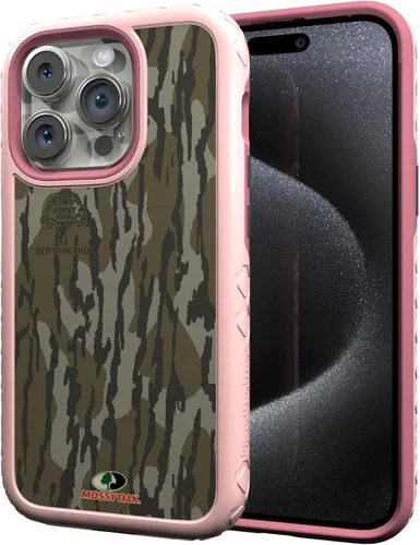 Miniatura 69 de cellhelmet Mossy Oak Agua Yellowfin Funda de doble capa en gris diseñada para iPhone 13 Mini a prueba de golpes y caídas, duradera, como se ve
