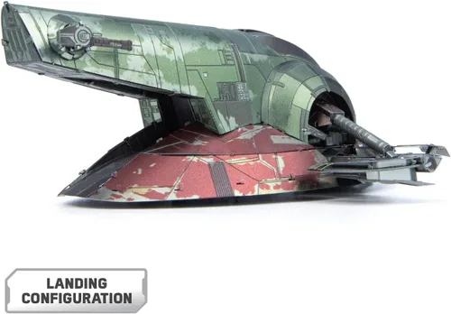 Miniatura 5 de Metal Earth Serie Premium Star Wars Boba Fett Starfighter 3D Kit de modelo de metal con pinzas Fascinaciones