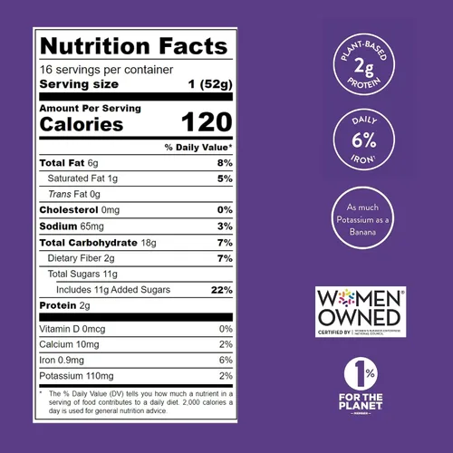 Miniatura 2 de Bake Me Healthy Mezcla para hornear brownie de chocolate amargo sin gluten, brownie vegano, sin OMG, 35% menos azúcar, apta para alérgicos, a base