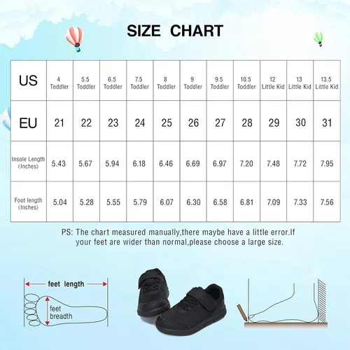 Miniatura 6 de Xingfujie Zapatos deportivos para niños y niñas, zapatos de tenis para correr y caminar