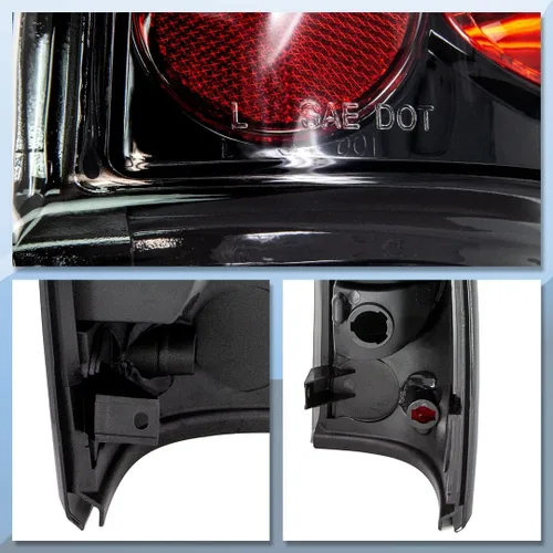 Miniatura 7 de CPW Luces traseras compatibles con Chevy Silverado 1500/2500 (1999-2002)/Silverado 3500 (2001-2006)/2007 Silverado Classic/GMC Sierra 1500/2500/3500