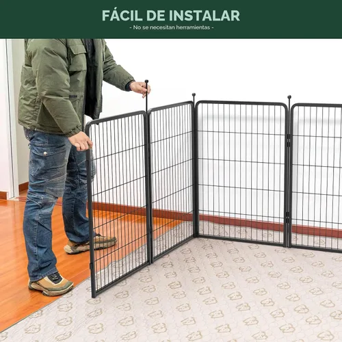 Miniatura 3 de FXW Rollick - Corralito para perros para patio, campamento con casa rodante, patentado, 24 pulgadas, 2 paneles