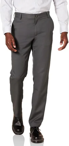 Miniatura 15 de Amazon Essentials - Pantalón de vestir de corte ajustado y diseño frontal plano para hombre