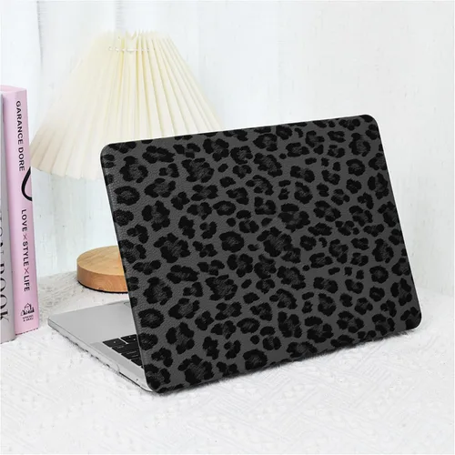 Miniatura 27 de Funda a cuadros para MacBook Air de 13 pulgadas M5 M4 M3 M2 2026-2022 A3240 A3113 A2681, piel a cuadros con textura a cuadros para MacBook Air 13.6