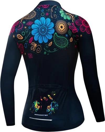 Miniatura 2 de Chaqueta de ciclismo de manga larga para mujer