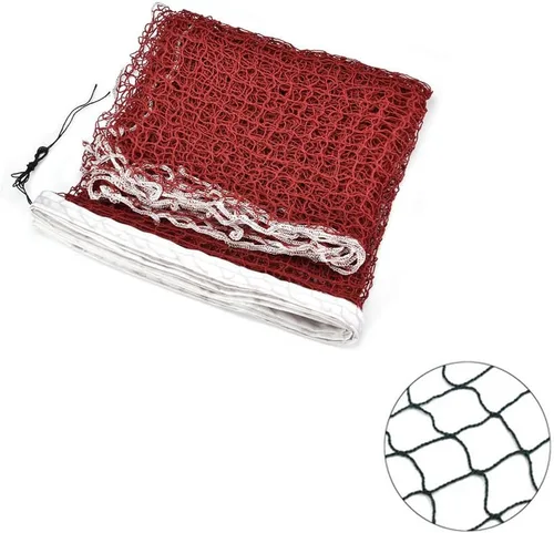 Miniatura 3 de Leadigol Red de bádminton trenzada, Red de tenis al aire libre, Red de bádminton plegable para entrenamiento, Red de bádminton estándar