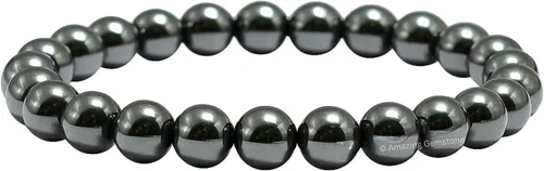 Miniatura 95 de Amazing Gemstone Pulsera de cristal para mujeres y hombres, pulsera de cristal curativo de protección, pulsera elástica con cuentas de piedras