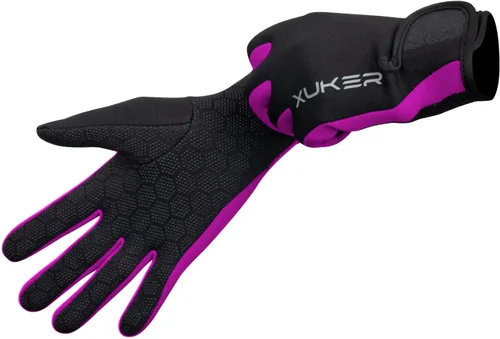 Miniatura 8 de XUKER Guante de neopreno, guantes de traje húmedo de 1.5mm y 2mm para buceo, esnórquel, remo, surf, kayak, canoa, pesca con lanza, esquí y otros