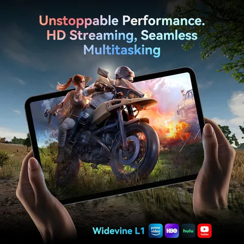 Miniatura 10 de 13.4 pulgadas Las mejores tabletas Android 15 de 2025 con teclado y lápiz, pantalla grande de 13+ pulgadas Tablet PC 2 en 1 con estuche, lápiz