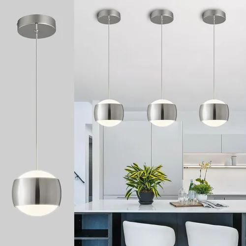 Miniatura 11 de Modernas lámparas colgantes LED regulables, iluminación colgante mini para isla de cocina, comedor, dormitorio, bar, accesorios de iluminación