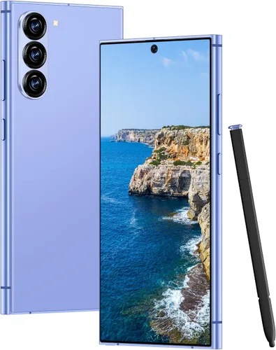 Miniatura 11 de Teléfonos celulares desbloqueados I25 Ultra Smartphone Android 14 Teléfonos 12+256GB/6.8 "Pantalla HD/Dual SIM/108MP+48MP Cámara/6800 mAh/Pluma Negro
