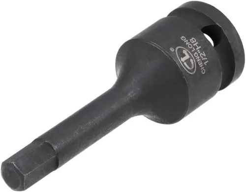 Miniatura 2 de uxcell Broca hexagonal de impacto de 1/2 pulgada x H8 (0.315 in), métrica de 3 pulgadas de longitud, uso de acero CR-MO con destornilladores