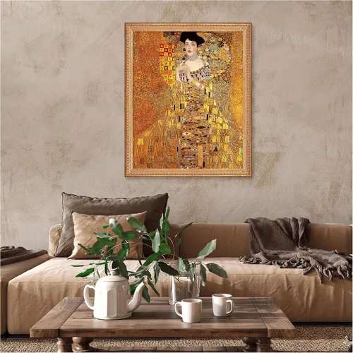 Miniatura 686 de A&T ARTWORK Campo de trigo con cipreses de Van Gogh Las reproducciones de arte clásico mundial, impresiones en lienzo giclée para decoración