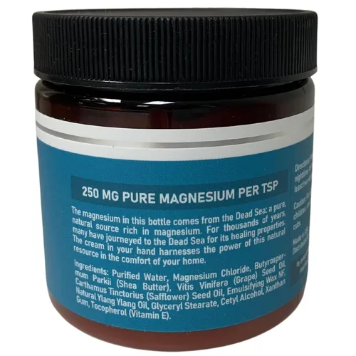 Miniatura 25 de Magnum Solace Loción de magnesio – Crema de magnesio nocturna – Aplicar a los músculos de las piernas, brazos o pecho – Cloruro de magnesio tópico