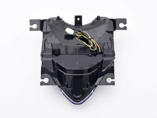 Miniatura 6 de Luz trasera LED para motocicleta con intermitentes compatible con Boulevard M109/R; Intruder 1800; VZR1800 Lente transparente