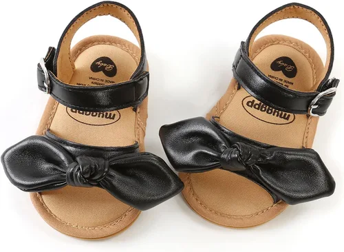 Miniatura 38 de Sandalias de verano para bebés, niñas y niños, unisex, antideslizantes, suela suave, transpirable, para primeros pasos, zapatos de playa al aire