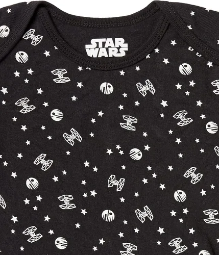 Miniatura 3 de Tienda Essentials Disney Marvel Star Wars Toddlers Baby Boys Short-Sleeve Bodysuits Pack of 6