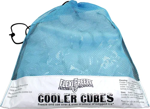 Miniatura 5 de Cooler Cubes - Bolsa de hielo de 5 libras - Cubos de hielo reutilizables y recongelables