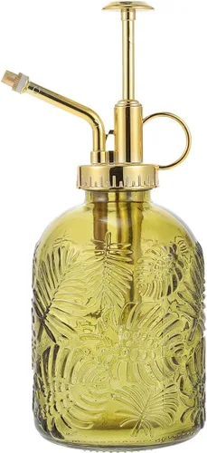 YARNOW Botella rociadora de 12 onzas para plantas, rociador de jardín, rociador, regadera pequeña con boquilla ancha base antideslizante para el