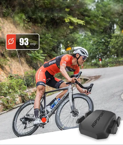Miniatura 7 de iGPSPORT Speed or Cadence Sensor, Bluetooth ANT+ Wireless Waterproof Cycling Sensor, Compatible with Bike Computer Stationary Bike Conjunto