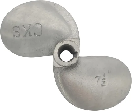 Miniatura 12 de SANAR Aluminum Propeller for Longtail Mud Motor Long Tail Boat - Keyed Tapered Shaft