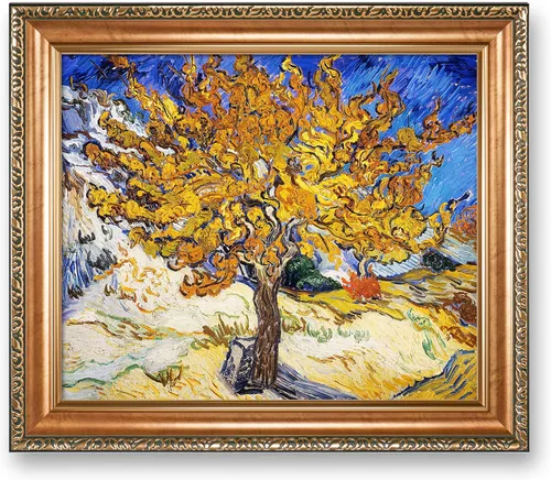 Miniatura 147 de A&T ARTWORK Noche estrellada sobre el Ródano de Vincent Van Gogh. Tamaño del marco: 36 x 30 pulgadas, tamaño de la imagen: 30 x 24 pulgadas