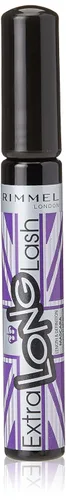 Rimmel Máscara de pestañas extralarga, negro extremo, 0.3 fl oz