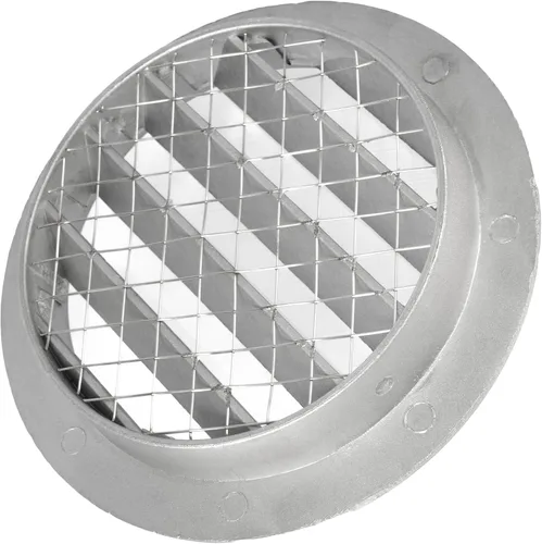 Miniatura 9 de Cubierta para salida de ventilación – Ventilación redonda de Soffit – Rejilla de ventilación – Cubierta de rejilla – Malla mosquitera integrada