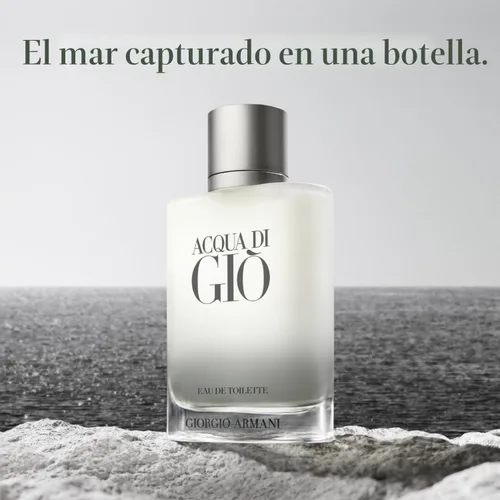 Miniatura 3 de Armani Beauty - Acqua di Giò - Eau de Toilette - Colonia para Hombre - Fragancia de larga duración con notas de bergamota, jazmín, almizcle blanco