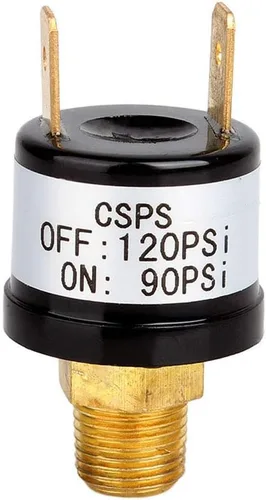 Miniatura 2 de Etopar 12V Heavy Duty 90-120 PSI Interruptor de Control de Presión Válvula Compresor de Aire Bomba de bocina Regulador de Tren de Coche