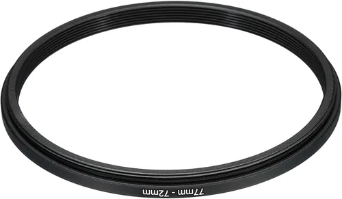 Miniatura 3 de PATIKIL Anillo de metal de 3.031 in-2.835 in, adaptador de filtro de lente de cámara, anillo adaptador de filtro de aluminio para lentes de cámara