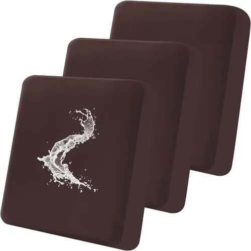 Miniatura 36 de Smiry Fundas de cojín impermeables para sofá, funda elástica y lavable, funda de cojín suave elástica antideslizante para muebles para mascotas